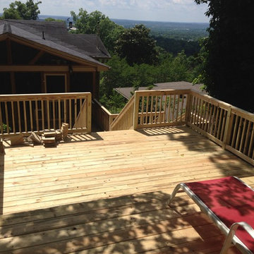 Pressure Treated Pine Deck By Durante