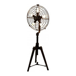Iron Frame Floor Lamp - Floor Lamps
