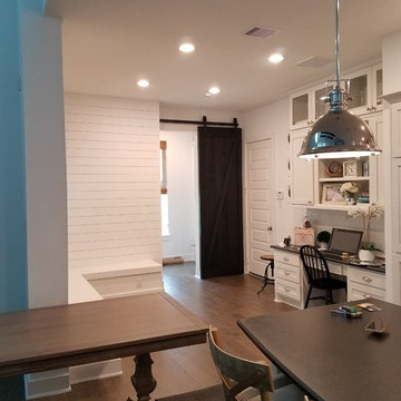 Breakfast Nook Ship Lap Siding