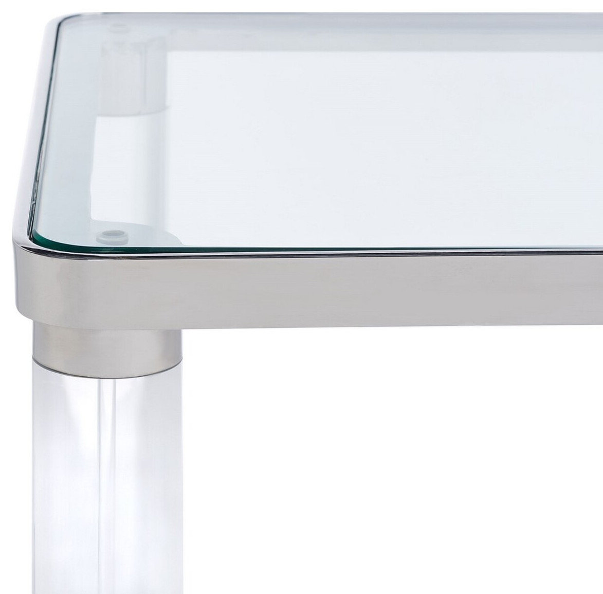 Safavieh Couture Suzanna Acrylic Console Table - Contemporary - Console ...