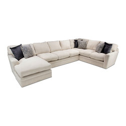 Glamour 3 Piece Sectional - Sectional Sofas