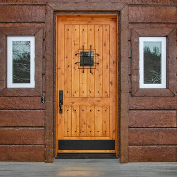 Concrete Log Siding Styles
