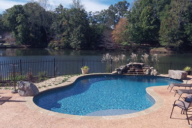 Tuscan pool photo in Atlanta