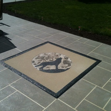 Spray Texture Concrete Overlay