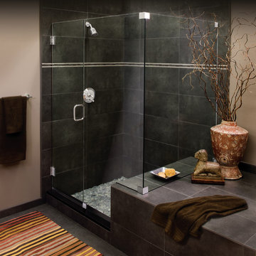Series 90 Channel-Free Corner Stall Shower Enclosure