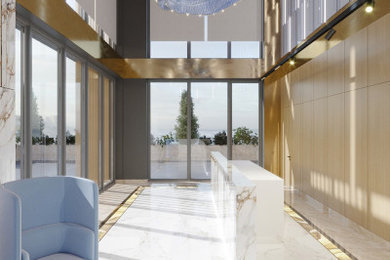 Residential Reception Lobby Design in Dubai