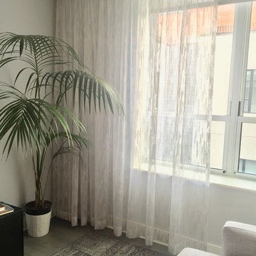 416 West 52 - Ripple Fold and Grommet Drapes
