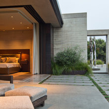 bi-fold doors to outside