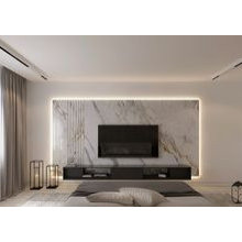 TV and Cabinets underneath