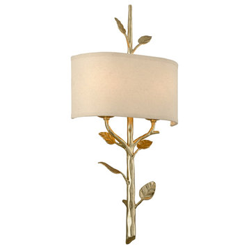 Troy Lighting B7172 Almont 2 Light 26" Tall Wall Sconce - Gold Leaf