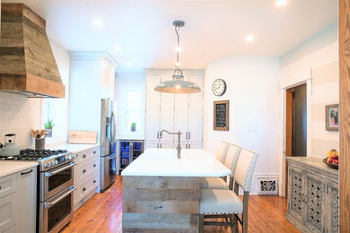 Country kitchen photo in Other