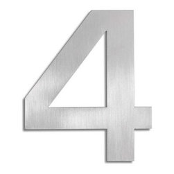 Blomus 68187 Signo House No. 4 Number Plate - Products
