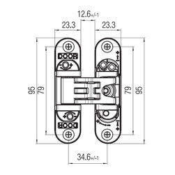 K6200 Hinges by Koblenz - Home Improvement