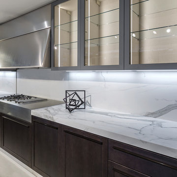 Scavolini Showroom - Estatuario Sintered Stone 12mm Honed