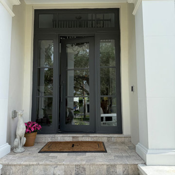Traditional Cast Iron Door Refinish