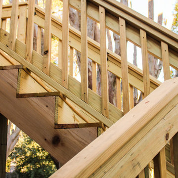 Pressure Treated Wood Deck Resurface in Duluth, GA