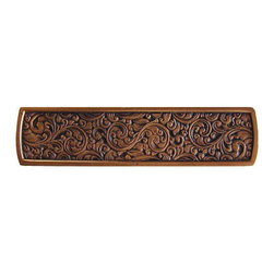 Inviting Home Inc. - Saddleworth Pull, Antique-Style Copper - Cabinet And Drawer Handle Pulls