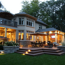 Woodgrove backyard deck