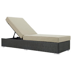 Tropical Outdoor Chaise Lounges by Modway
