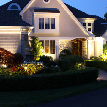A Festive Lit Home of Color