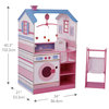 Doll Changing Station Dollhouse, White