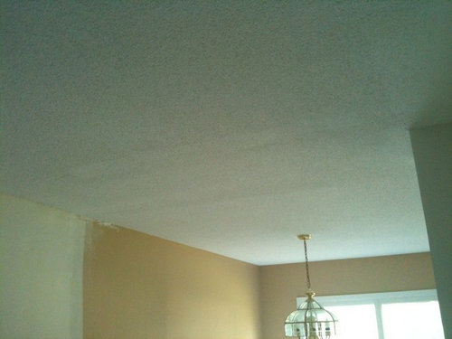 Popcorn Ceiling Texture Is Contractor S Work Acceptable