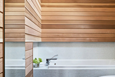 Inspiration for a contemporary bathroom remodel in Vancouver