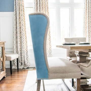 Rustic Chic with Blues