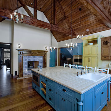 Grandma's China Inspired Kitchen