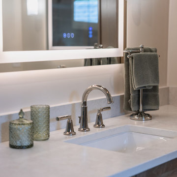 Warm & Refined Primary Bathroom Remodel