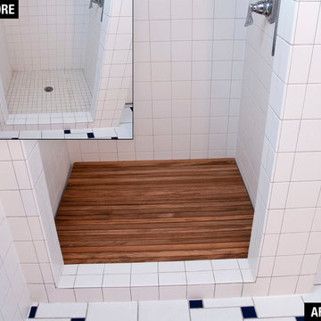 Shower Bathroom and Outdoor Teak wood Mats