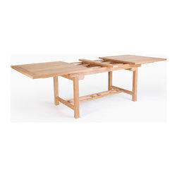 Wintons Teak Berkeley Extension Table - Outdoor Dining Tables