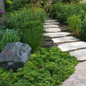 Flagstone Garden Path