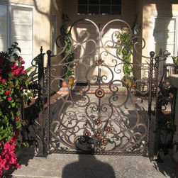 Courtyard & Pedestrain Gates - Home Fencing And Gates