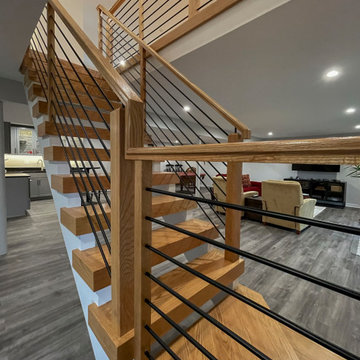 Project #99 | Modern Winder Staircase