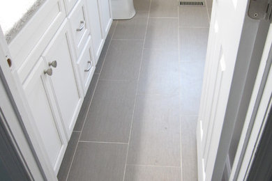 Inspiration for a contemporary bathroom remodel in Other