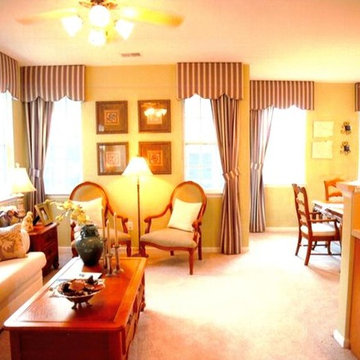 Model Home Living Rooms