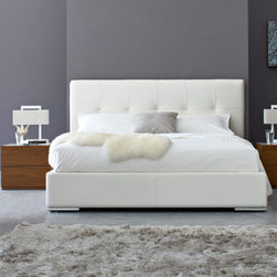 CS/6021-BQ Swami Queen Bed by Calligaris, Italy - Platform Beds