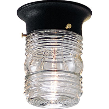 Progress Lighting P5603 Utility Lantern Series 4-7/8" - Black