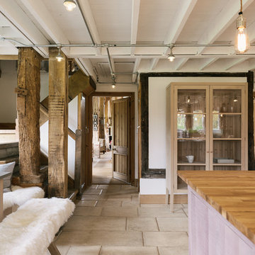 The Hampshire Barn Sebastian Cox Kitchen by deVOL