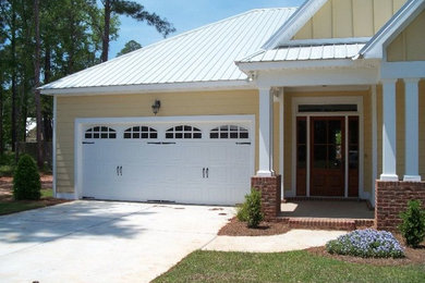 Example of an exterior home design in Other