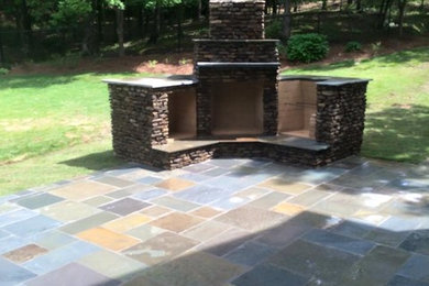 Inspiration for a timeless patio remodel in Atlanta