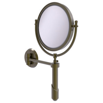 Soho Wall Mounted Make-Up Mirror 8"Diameter With 4X Magnification