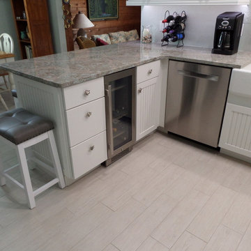 Ponce Inlet Coastal Contemporary Kitchen Remodel