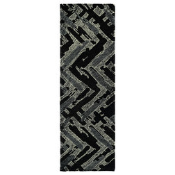 Contemporary Hall And Stair Runners by Kaleen Rugs
