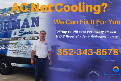 Corman and Sons Air Conditioning & Heating