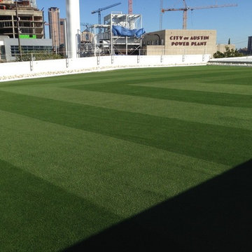 Gables Park Towers: Green Roof with Synthetic Turf