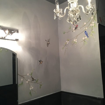 Chinioserie Style Low cost Mural in Colts Neck NJ