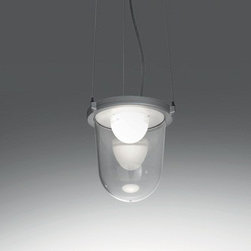 Tolomeo Outdoor Lantern Pendant Lamp by Artemide - Outdoor Hanging Lights
