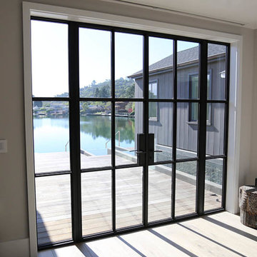 Jada Windows Steel French Doors with Sidelites